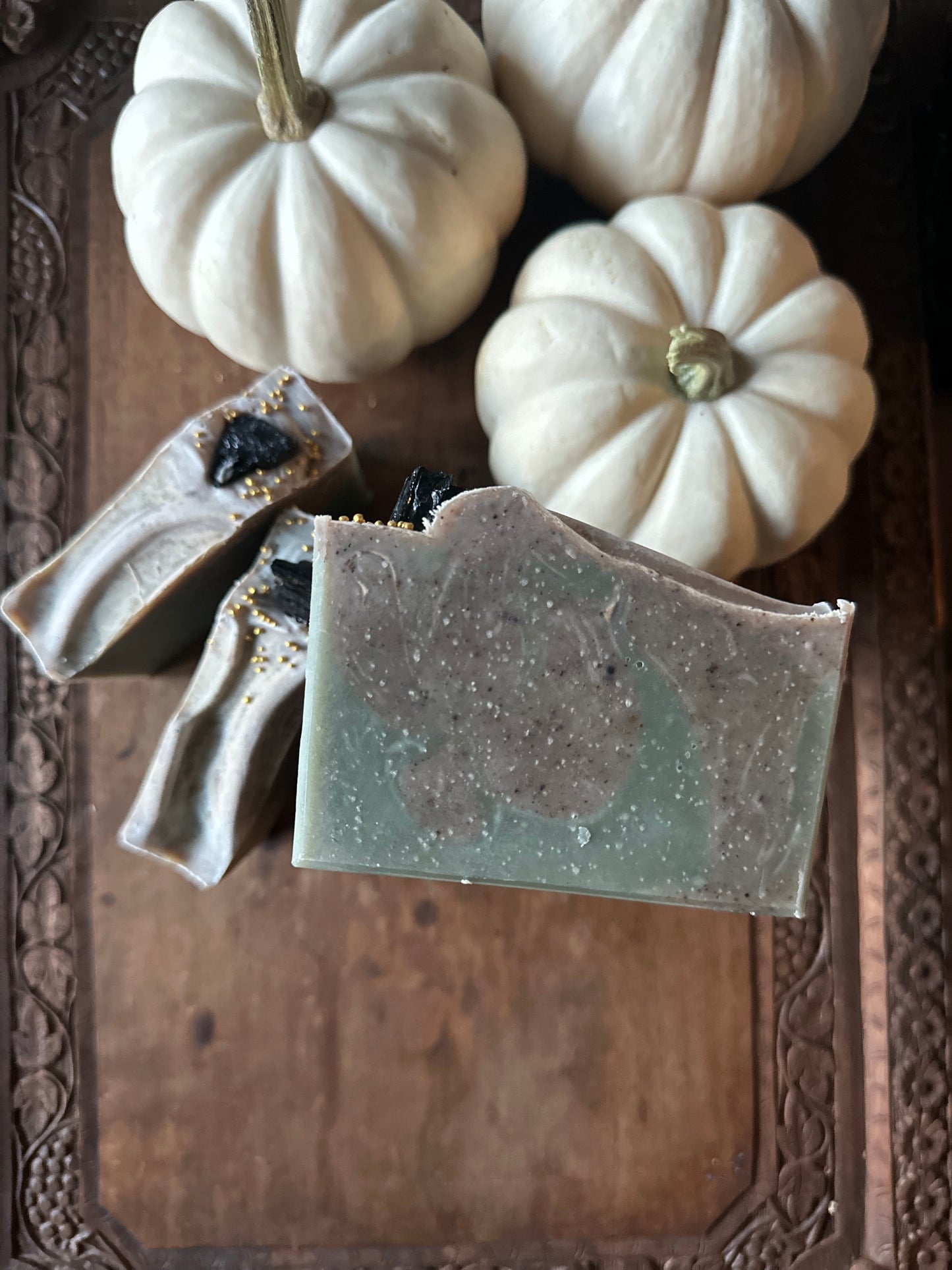Black Tourmaline Gemstone Body Bar
