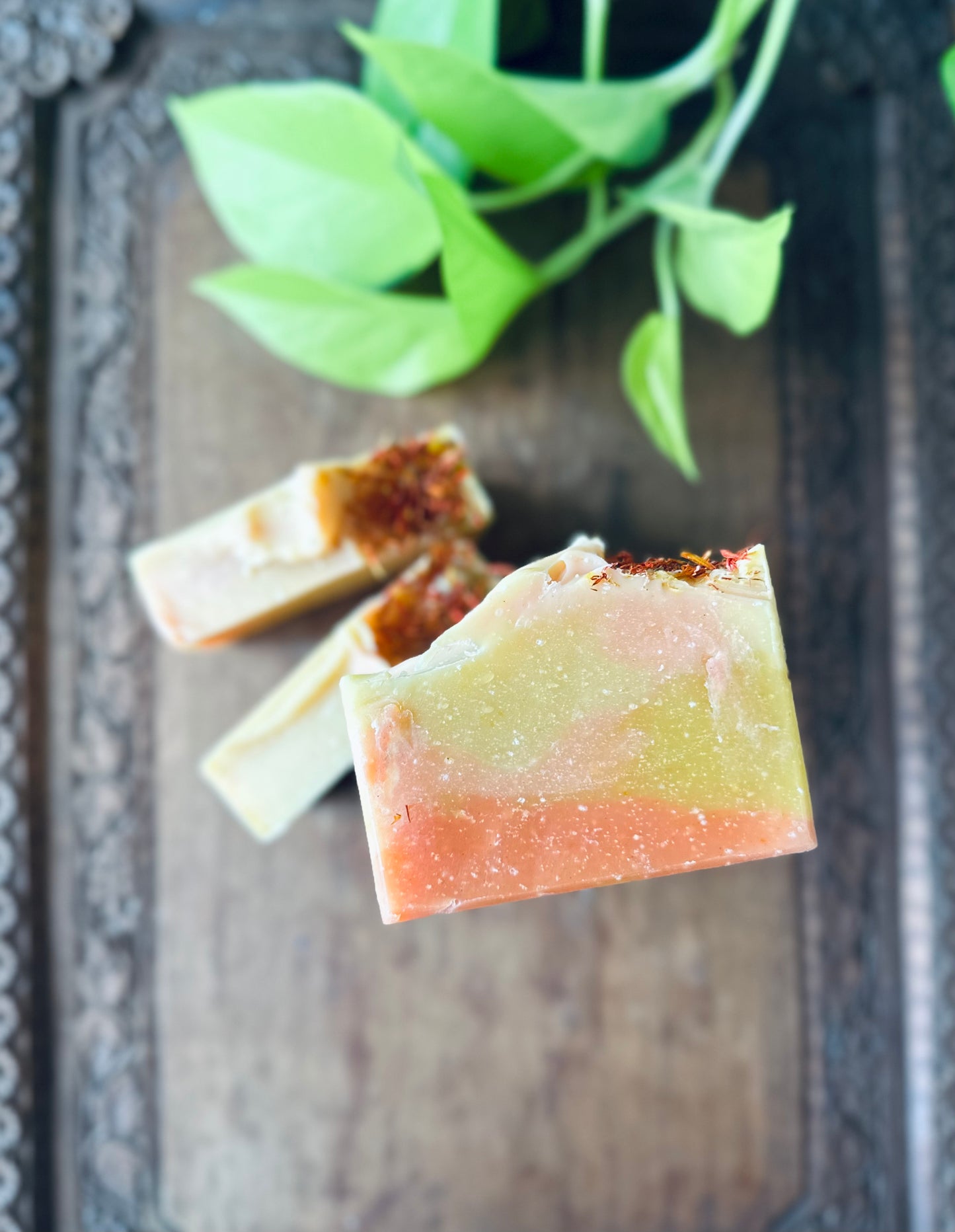 Peach Bellini Hemp Seed Body Bar