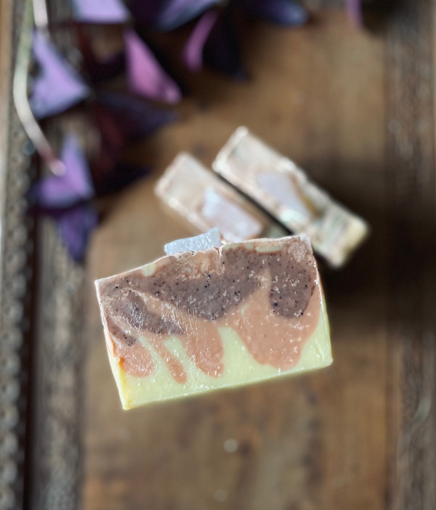 Rose Quartz Gemstone Body Bar