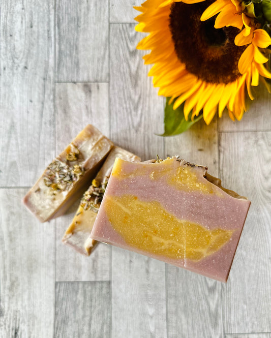 Lovely Lilac Hemp Seed Body Bar