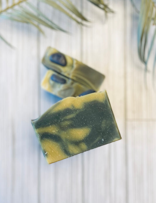 Blue Quartz Throat Chakra Body Bar